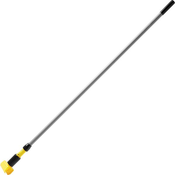 Rubbermaid Commercial Handle, f/Wet Mops, Clamp Style, Fiberglass, 60", , YW/GY, PK 12 RCPH246GYCT